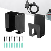 Kit de support de chargeur RamTouch pour véhicule électrique – Organiseur mural (support de boîtier de commande et crochet en J), pour chargeur portable pour véhicule électrique, support métallique robuste