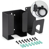 Kit de support de chargeur RamTouch pour véhicule électrique – Organiseur mural (support de boîtier de commande et crochet en J), pour chargeur portable pour véhicule électrique, support métallique robuste