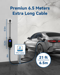 RamTouch Ladegerät für Elektrofahrzeuge (3,7 kW, Typ 2) – Tragbares EV-Ladegerät mit Smart-Funktion, Mobile Wallbox 2 in 1, für Elektroautos Tesla Model Y/3/S/X, ENYAQ, EX30, E-TRON, ID.3